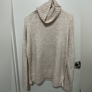 Banana Republic Factory cowl neck cream sweater